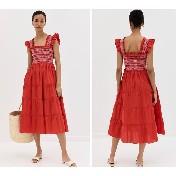 Hill House Dresses & Skirts - Hill House Home The Ellie Nap Dress Poppy Red Small